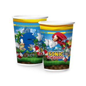 COPO PAPEL 180ML SONIC C/12UND