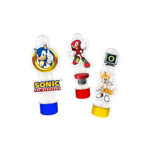MINI PERSONAGENS DECORATIVO SONIC C/50UND
