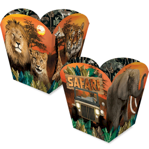 CACHEPOT PAPEL PEQUENO FESTA SAFARI C/4UND