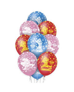 BALAO LATEX PREMIUM PATRULHA CANINA 12 POLEGADAS C/10UND