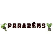 FAIXA PARABENS HULK UND