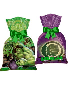 SACOLA PLASTICA HULK C/8