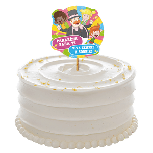 DECORACAO DE BOLO CENARIO MUNDO BITA