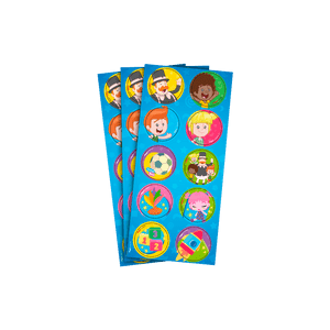 ADESIVO REDONDO MUNDO BITA C/30