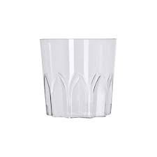 COPO ACRILICO WHISKY 300ML CRISTAL C/10