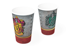 COPO PAPEL 200ML HARRY POTTER C/8