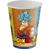 COPO PAPEL 200ML DRAGON BALL C/8