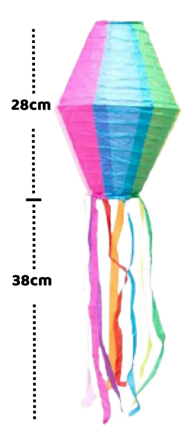 BALAO PAPEL COLORIDO J58