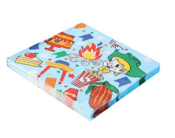 GUARDANAPO ESTAMPADO 33X33CM FOLHA DUPLA C/20UND GP33160