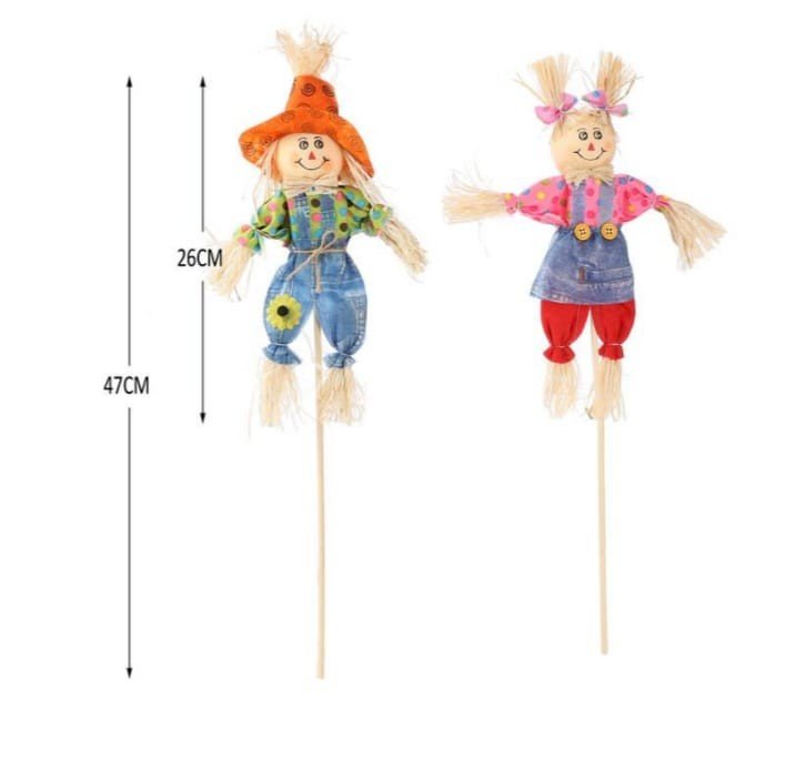 ENFEITE JUNINO VARETA ESPANTALHO 47CM HJ005