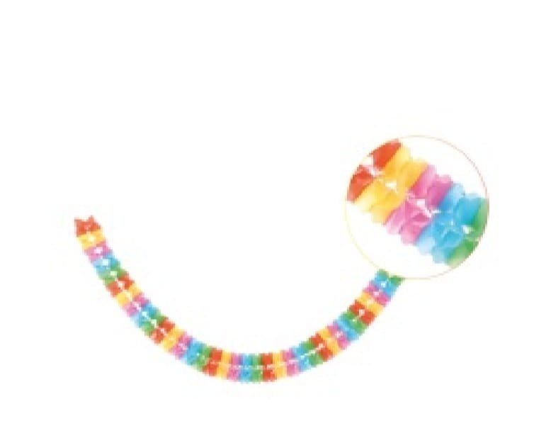 GUIRLANDA JUNINA COLORIDA POM POM 1,8MT UND HJ020