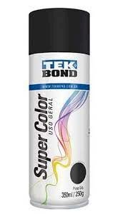TINTA AEROSOL TEK BOND PRETO 350ML