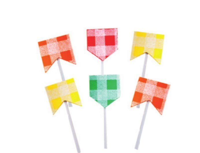 MICRO PICK BANDEIRINHA EVA 6PCS