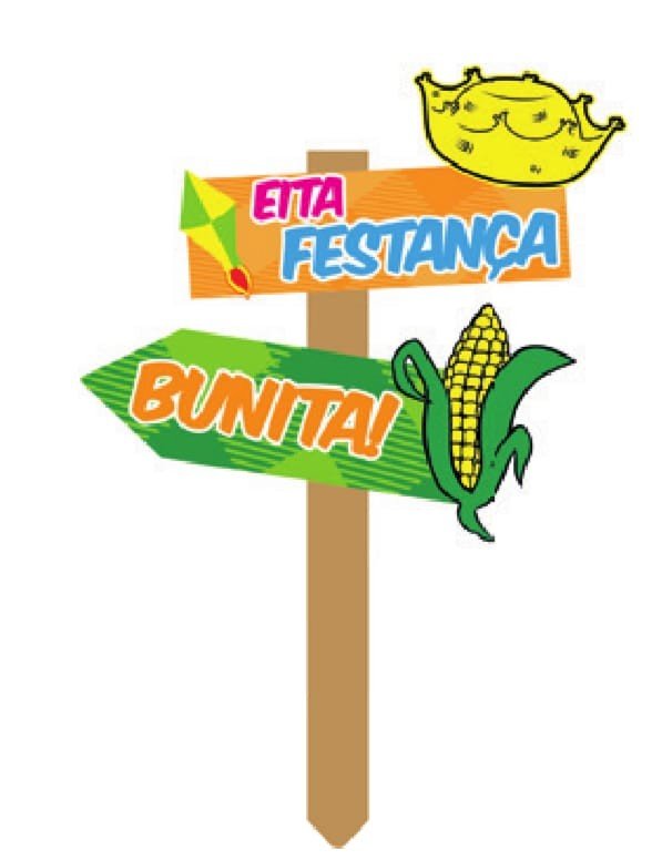 PLACA MDF JARDIM EITA FESTANCA  BUNITAL