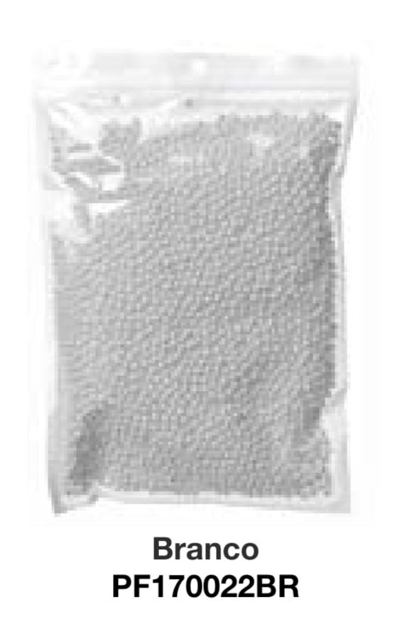 MINI BOLINHAS DE ISOPOR PARA BALAO 18X20CM BRANCO