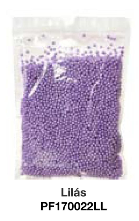 MINI BOLINHAS DE ISOPOR PARA BALAO 18X20CM LILAS
