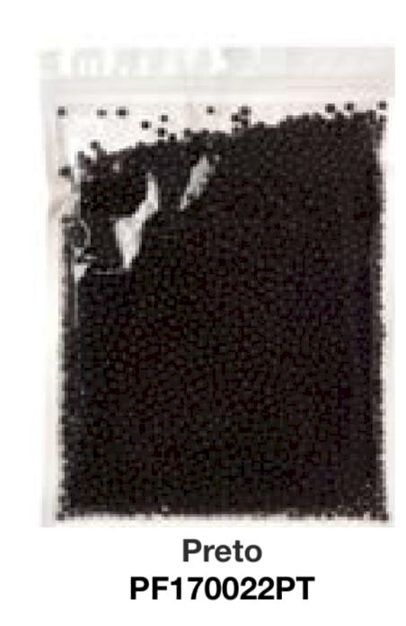 MINI BOLINHAS DE ISOPOR PARA BALAO 18X20CM PRETO