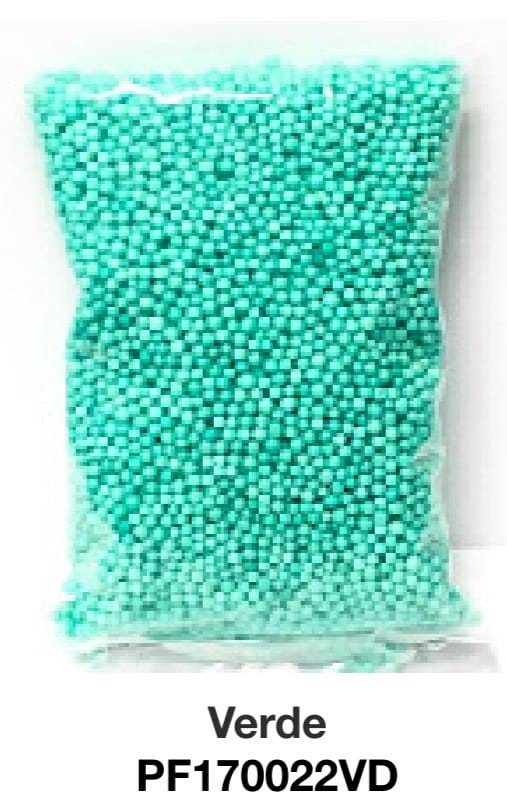 MINI BOLINHAS DE ISOPOR PARA BALAO 18X20CM VERDE