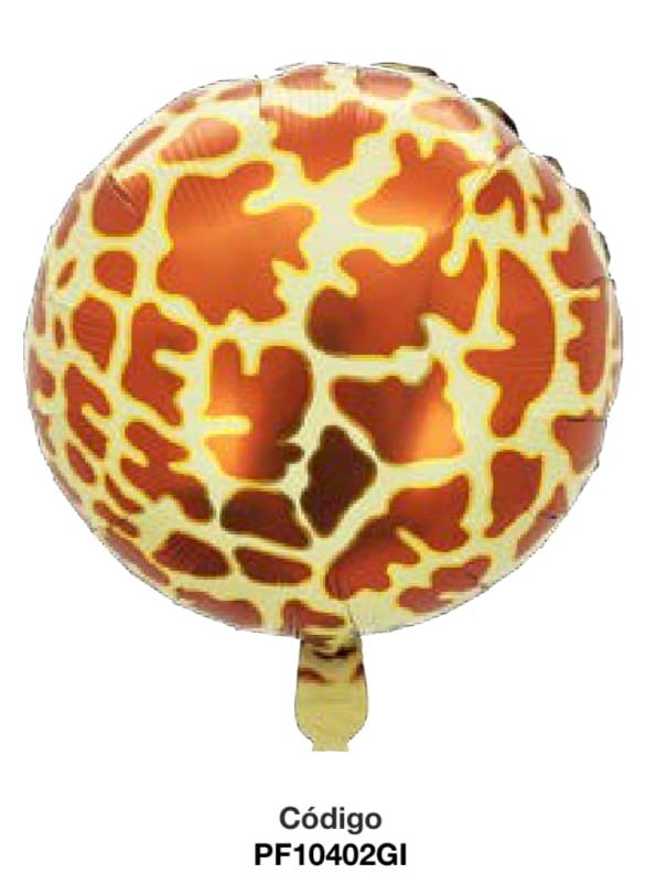 BALAO METALIZ ADO 18 POLEGADAS UND GIRAFA