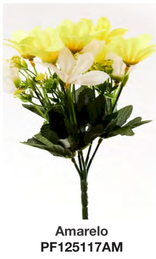 BUQUE FLOR MAGNOLIA 32CM UND