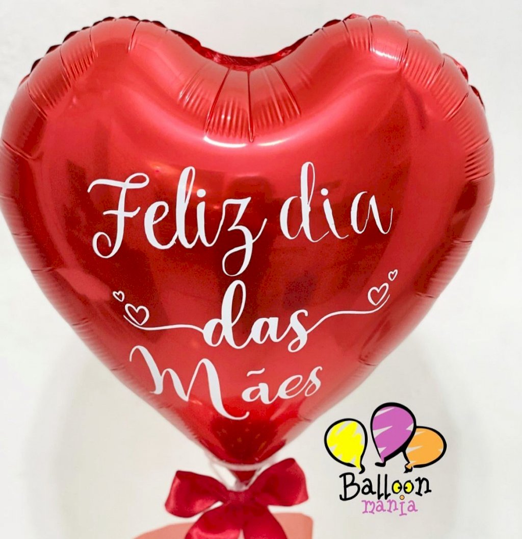 BALAO METALIZADO NA VARETA MAE