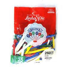 BALAO STICK BALL CANUDO 260 SORTIDO C/25UND