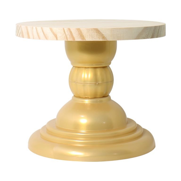 BOLEIRA DUBAU RUSTICA PEQUENA DOURADA A 17,5 x L 22 x P 22 CM