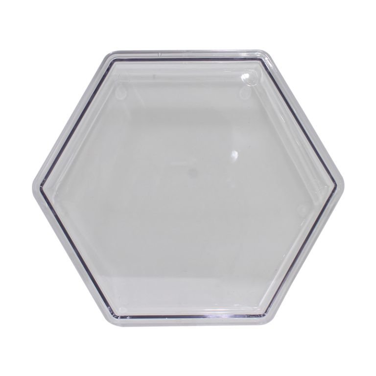 BANDEJA SEXTAVADA 16CM CRISTAL A 2 x L 18 x P 16 CM