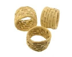 ARGOLA PARA GUARDANAPO DE PALHA