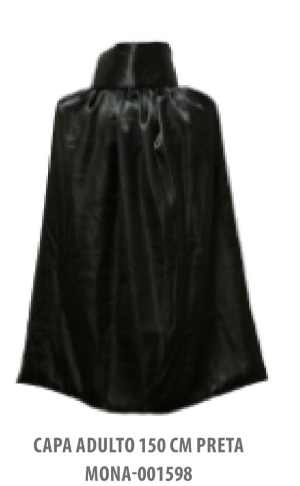 CAPA ADULTO 150CM PRETA