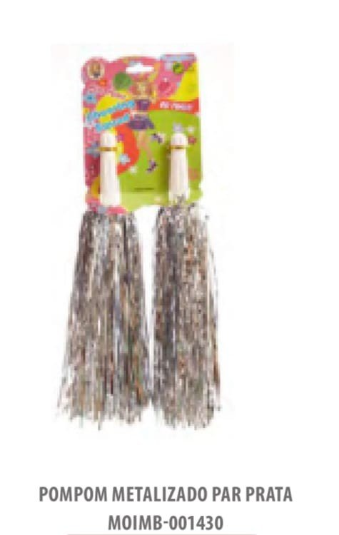 POM POM C/2 PRATA
