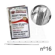AGULHA DE TAPECARIA 16MM C/10