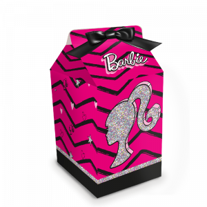 CAIXA MILK LEMBRANCINHA BARBIE C/8