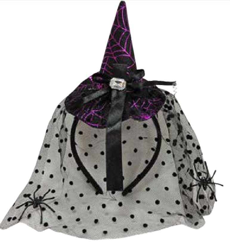 TIARA CHAPEU LUXO ESTAMPACOM VEU 699 UND