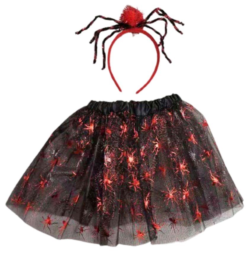 KIT HALLOWEEN TIARA,SAIA TULE 604 UND