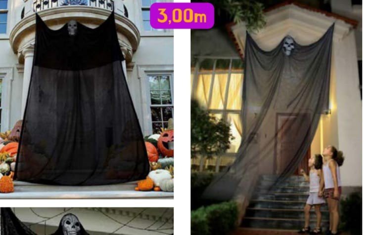 CAVEIRA DE PENDURAR GRANDE DE 3M  0761 UND