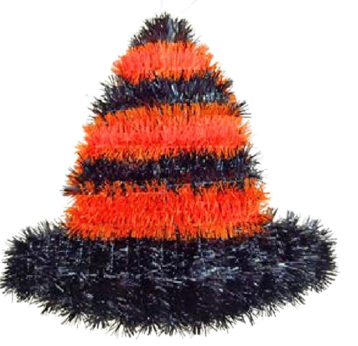 ENFEITE TEMA HALLOWEEN CHAPEU DE BRUXA 861 UND