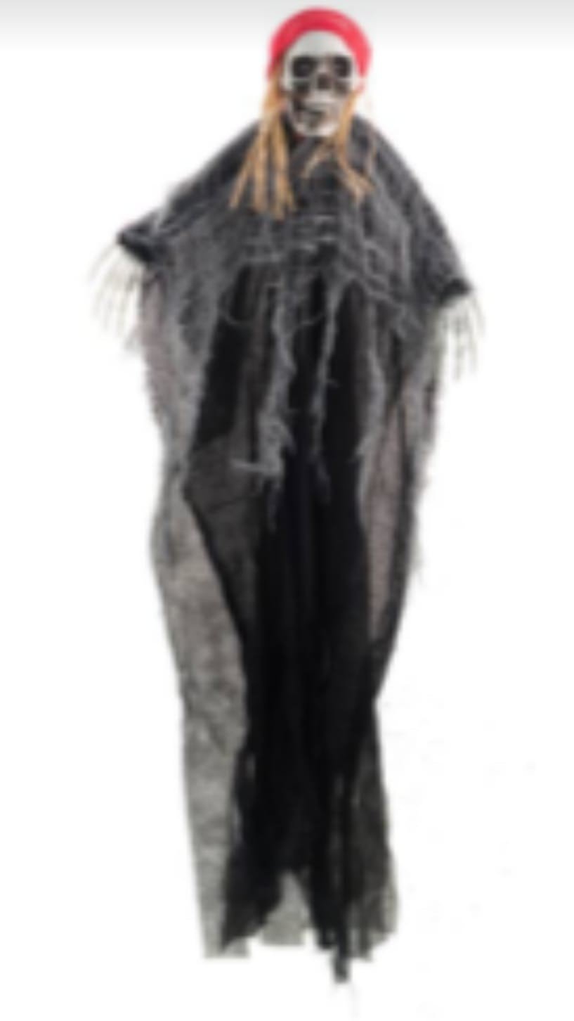 PIRATA FANTASMA HALLOWEEN C/LUZ 100CM H177