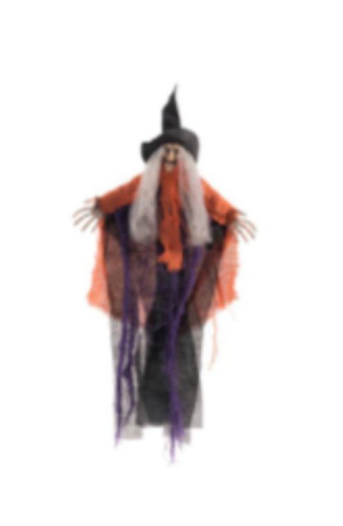 ENFEITE HALLOWEEN BRUXA 35X6X50CM H195