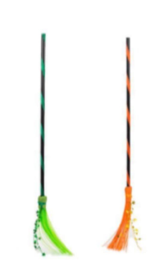 VASSOURA DE BRUXA HALLOWEEN 1MT H230