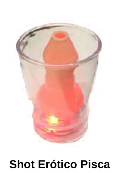 COPO SHOT PISCA PISCA EROTICO