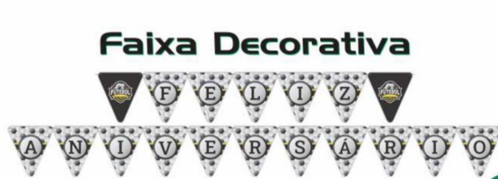 FAIXA FELIZ ANIVERSARIO FUTEBOL