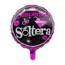 BALAO METALIZADO 18¨ DESPEDIDA DE SOLTEIRO