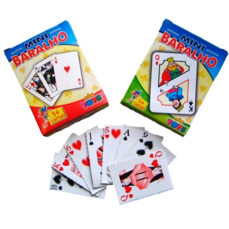 MINI BARALHO C/2 UND