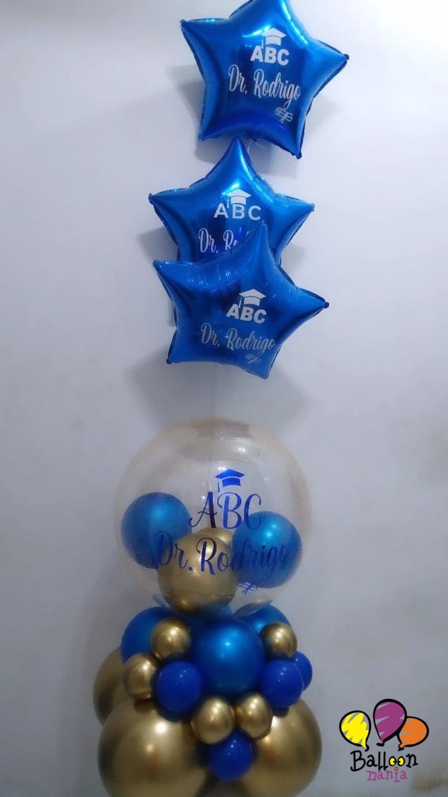 ARRANJO BUBBLE ESTRELA GAS HELIO 26577705