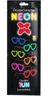 OCULOS BATAO NEON CORACAO UND