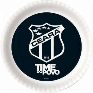 PRATO PAPEL REDONDO CEARA C/8