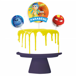 KIT TOPO DE BOLO DIVERTIDAMENTE C/3UN