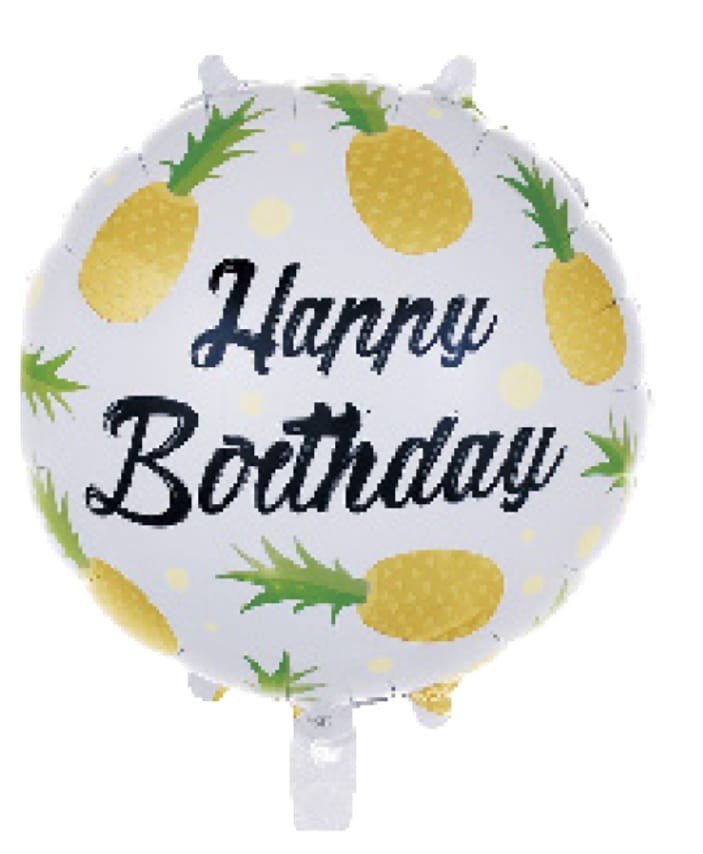 BALAO METALIZADO 18¨ HAPPY BIRTHDAY 8546978