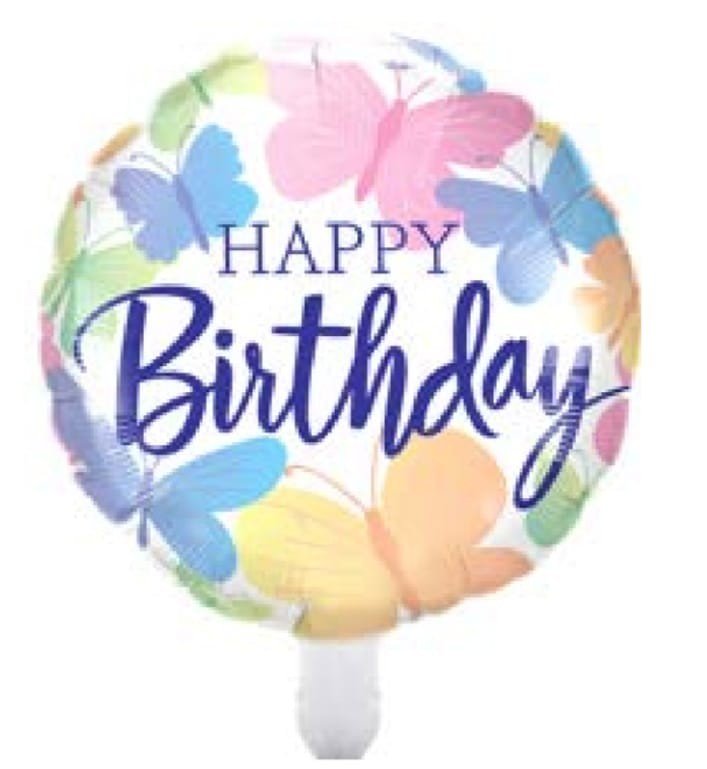 BALAO METALIZADO 18¨ HAPPY BIRTHDAY 3626